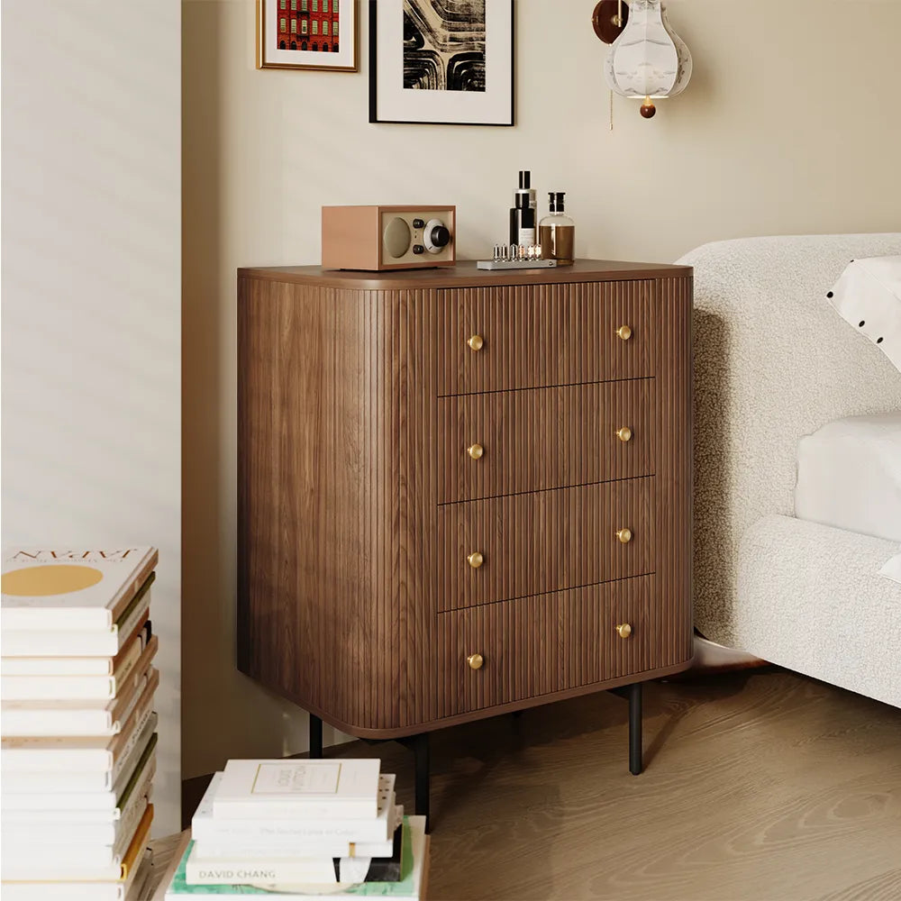 Silva - Modern 4 Drawers Dresser