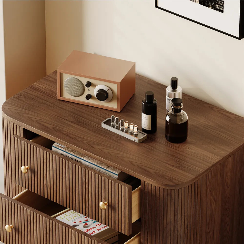 Silva - Modern 4 Drawers Dresser