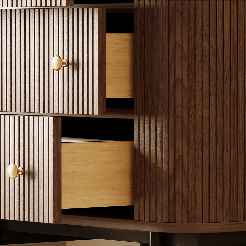 Silva - Modern 4 Drawers Dresser