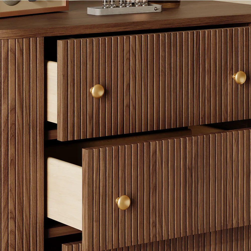 Silva - Modern 4 Drawers Dresser