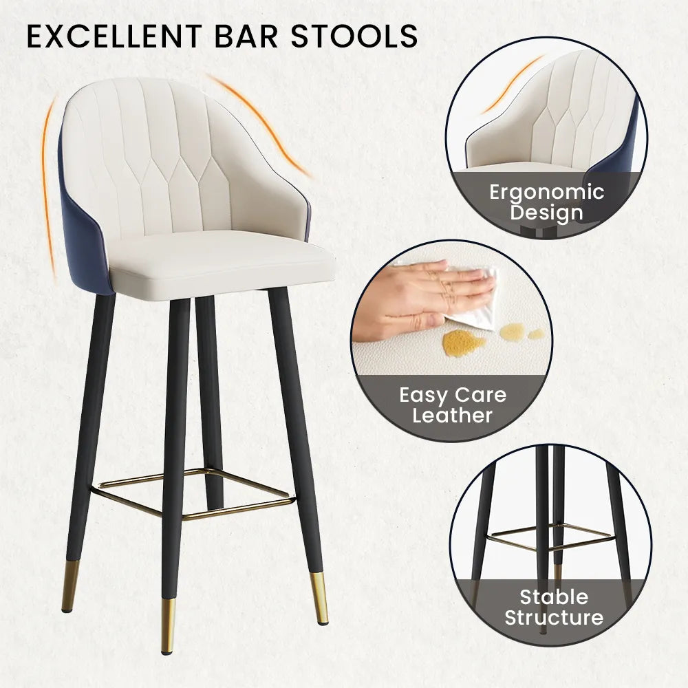 30'' Modern Bar Stools Set of 2