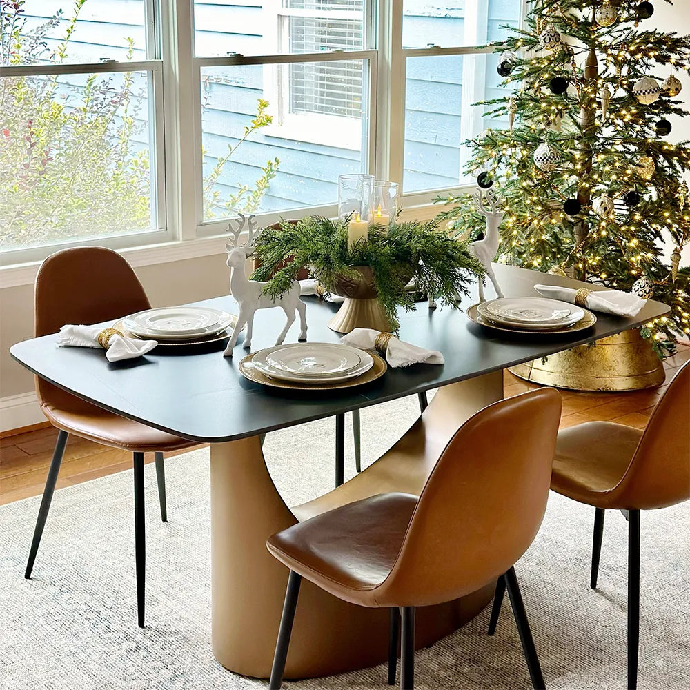 71in Hobart - Rectangular Sintered Stone Dining Table