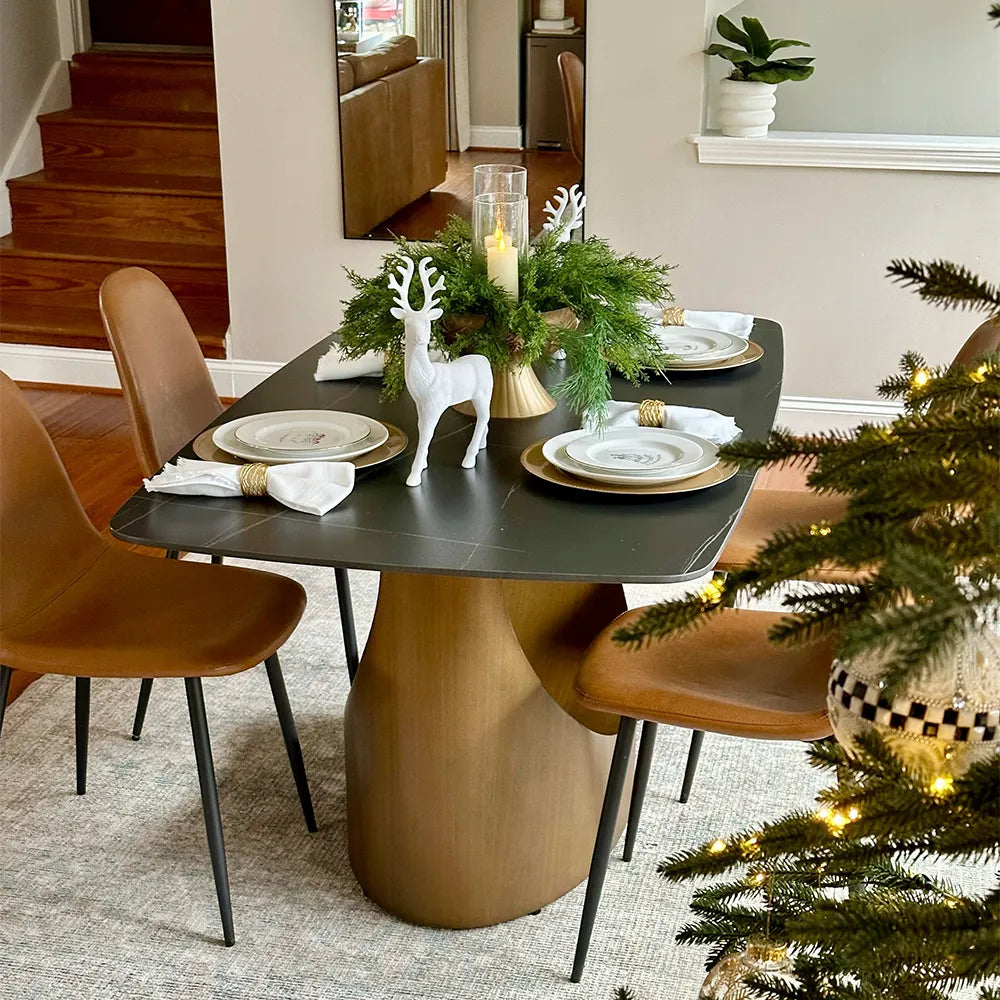 71in Hobart - Rectangular Sintered Stone Dining Table