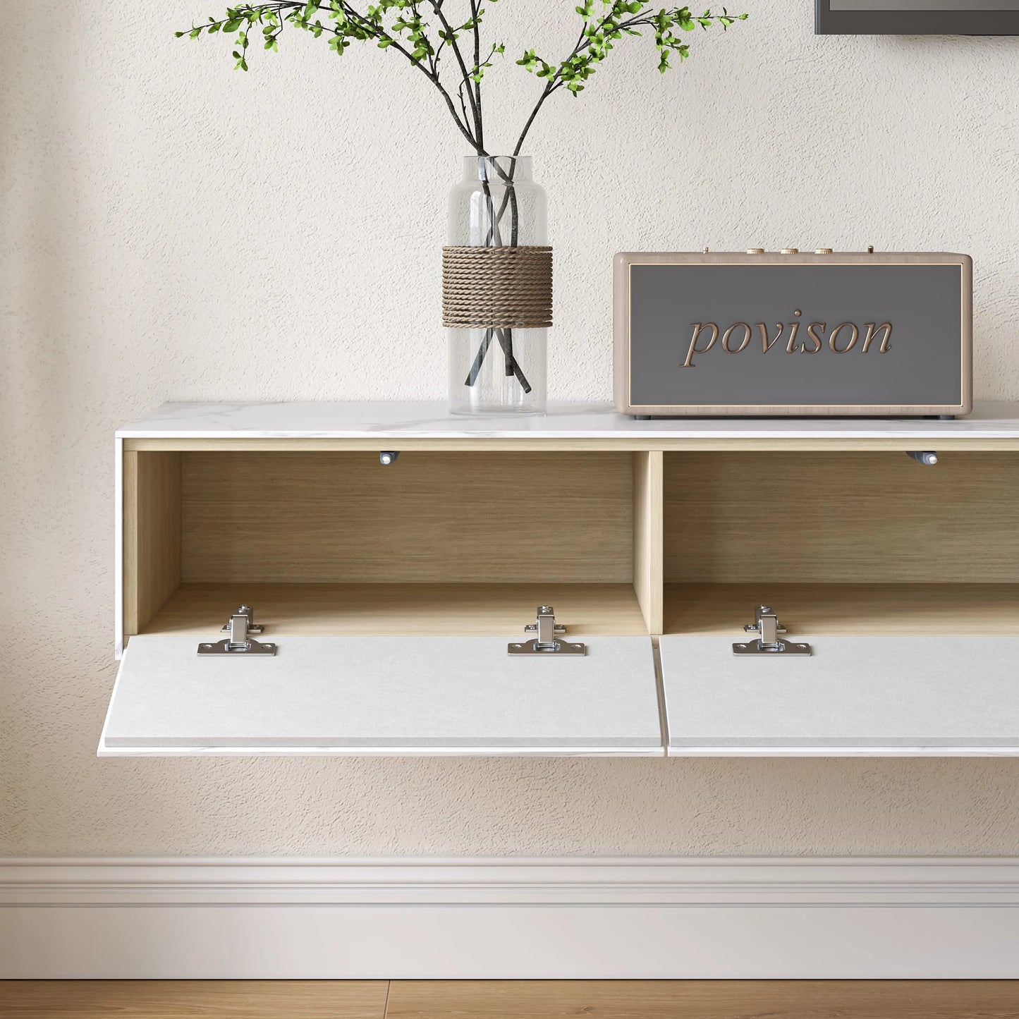 FLOAT - Meuble TV mural moderne 