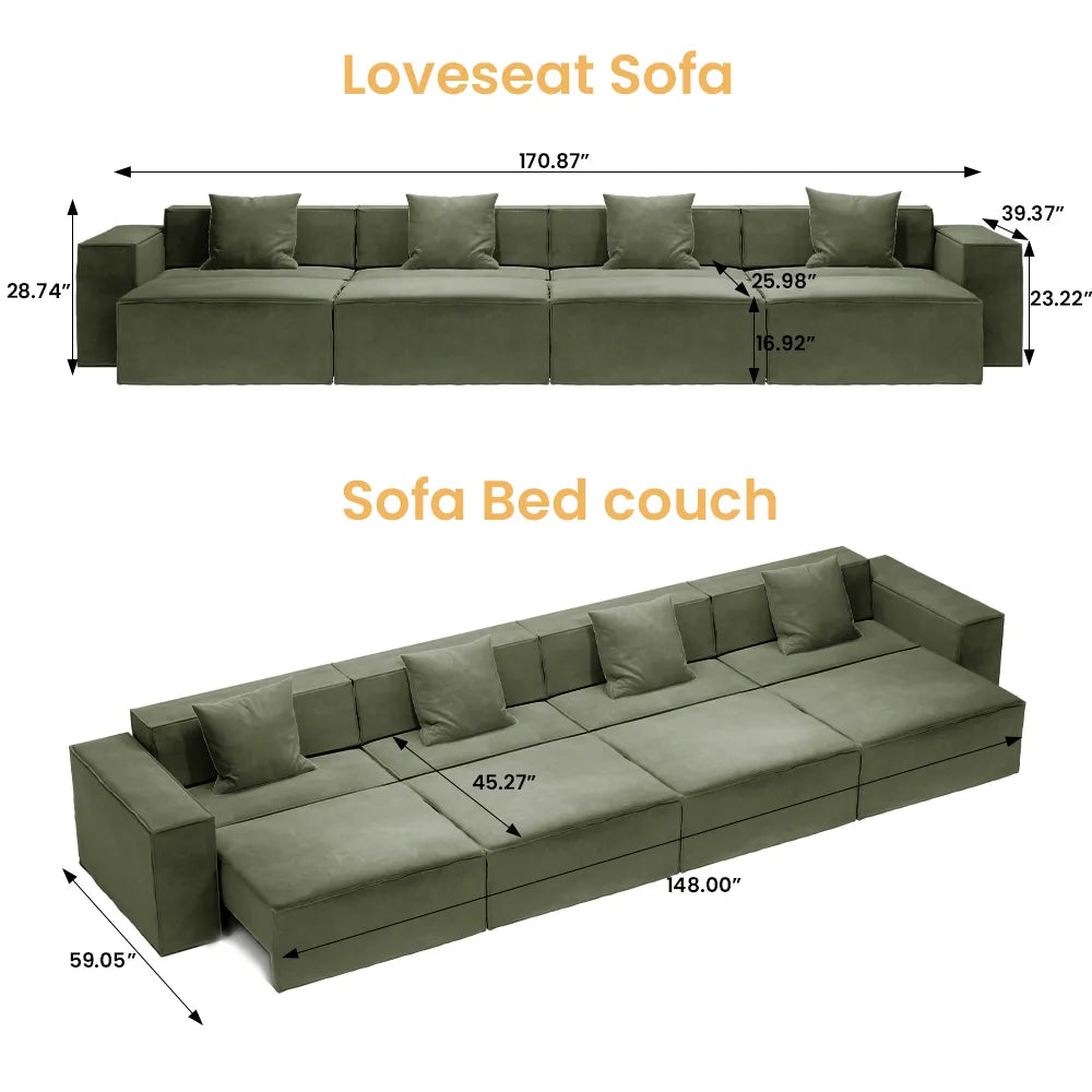 Barrett-Power Sofa Bed