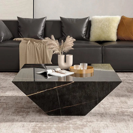 Table basse carrée moderne de 31,5 po