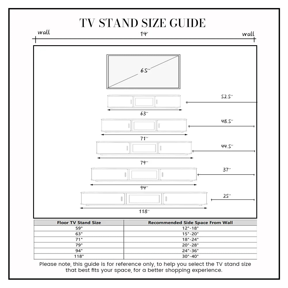 59.06" Mid-Century Modern TV Stand