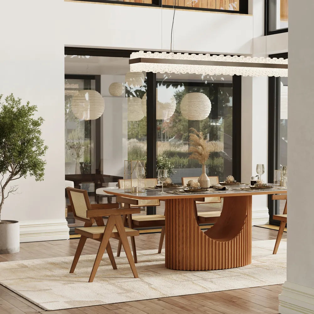 Silva - Rectangular Dining Table — view 3