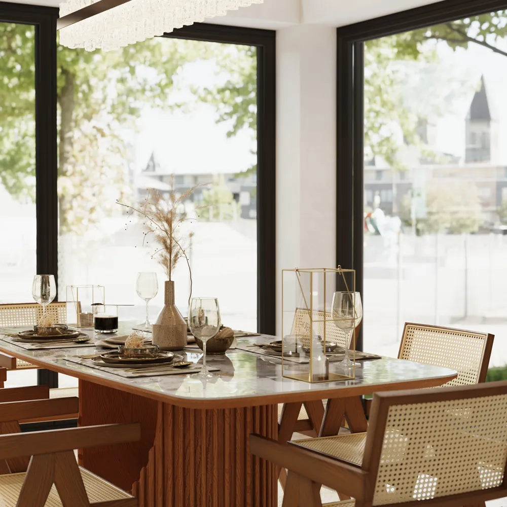 Silva - Rectangular Dining Table — view 2