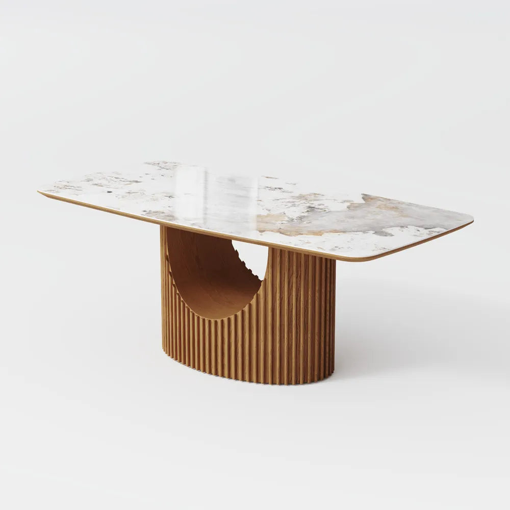 Silva - Rectangular Dining Table — view 5