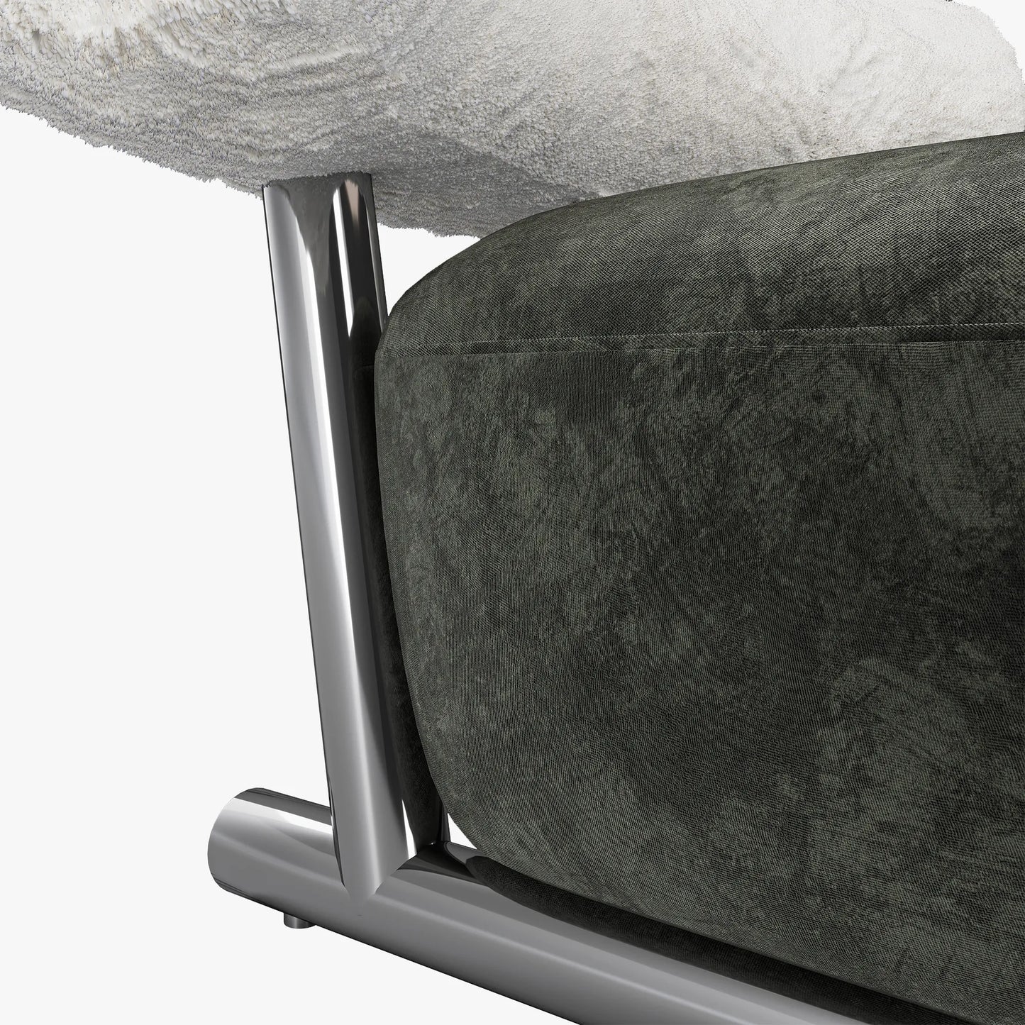 39.76" Modern Stylish Accent Chair with Fully-Assembled