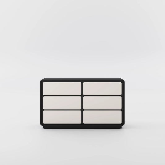 Modern 6-Drawer Dresser for Bedroom