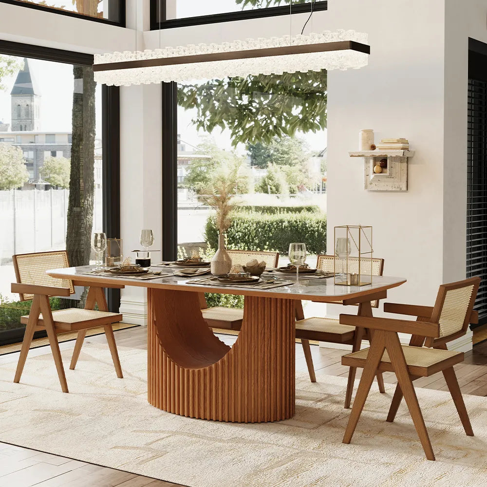 Silva - Rectangular Dining Table — view 4