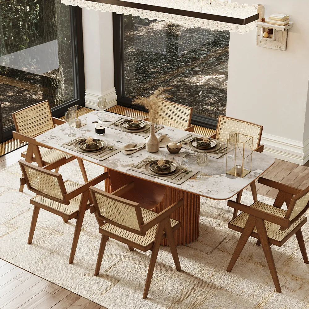 Silva - Rectangular Dining Table — view 1