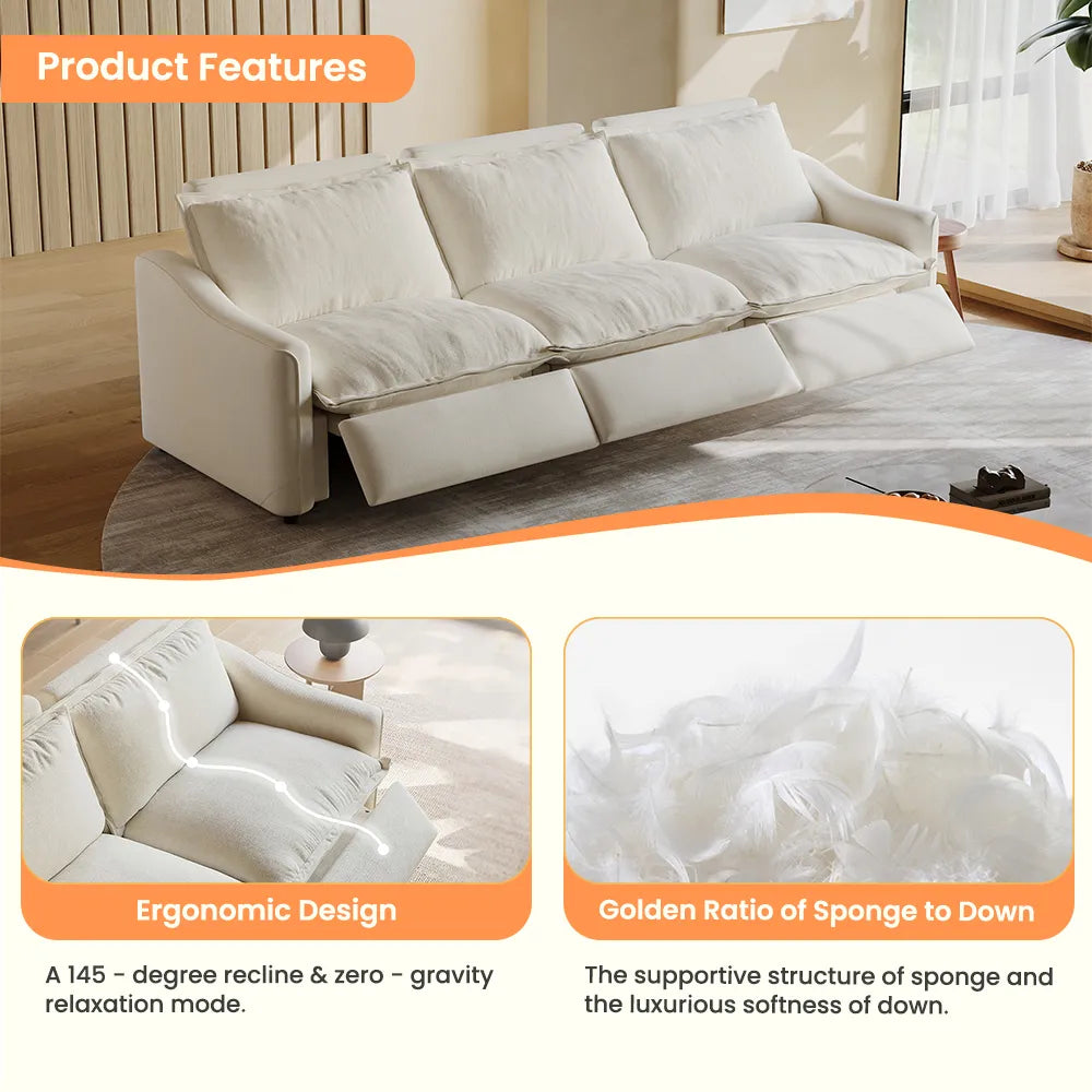 Ergopals-Power Reclining Sofa