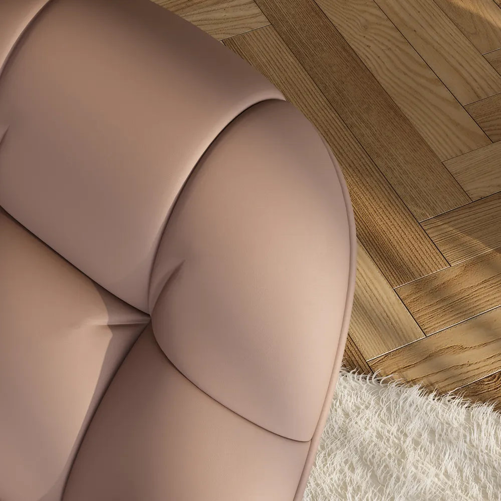 27.56" Modern Pink Lounge Chair