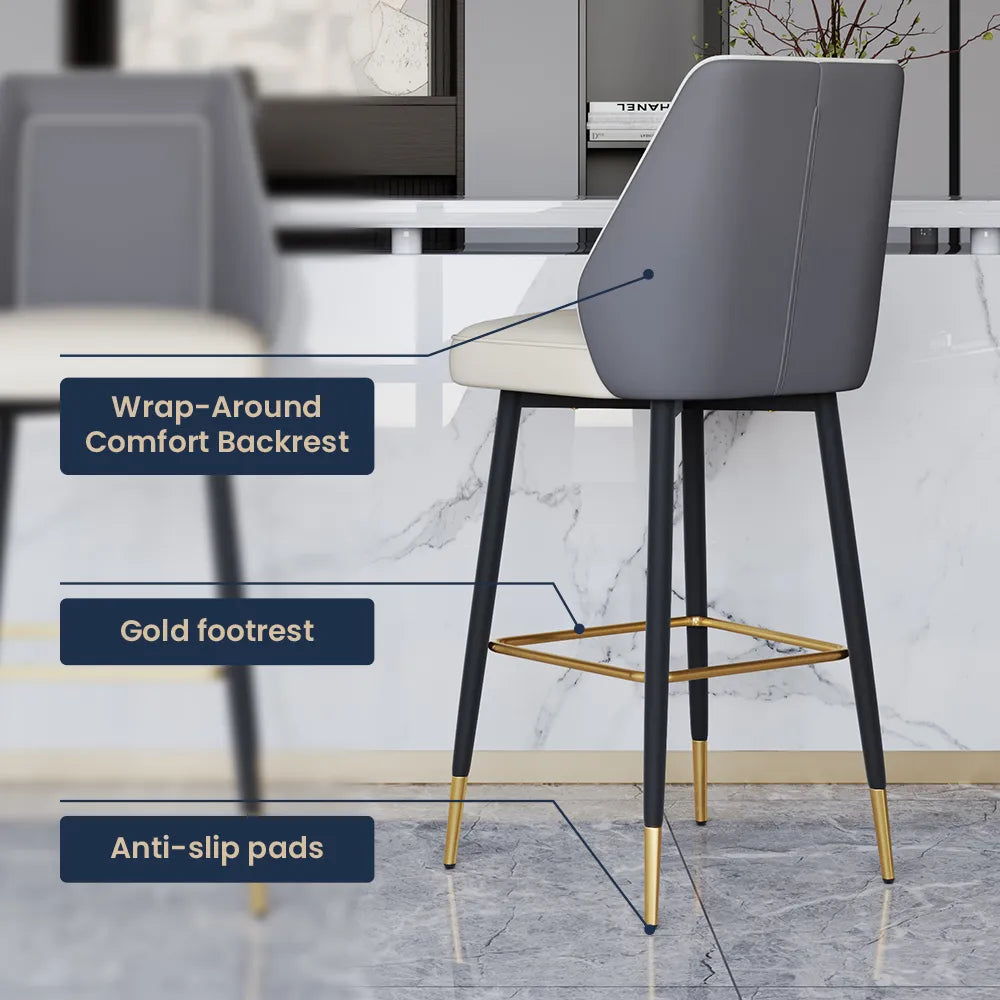30'' Modern Bar Stools Set of 2