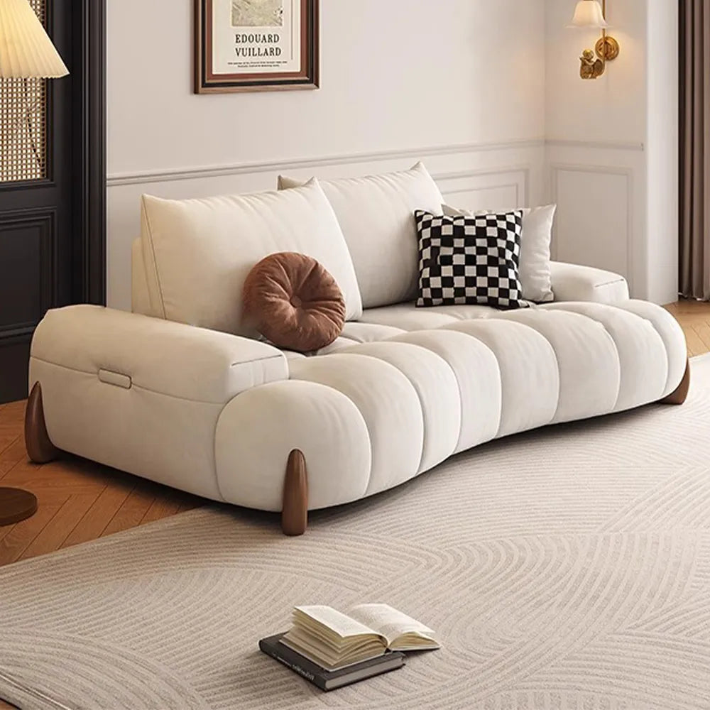 Arlo - 2-3 Seater Mid Century Deep Sofa with Adjustable Cushions — view 1