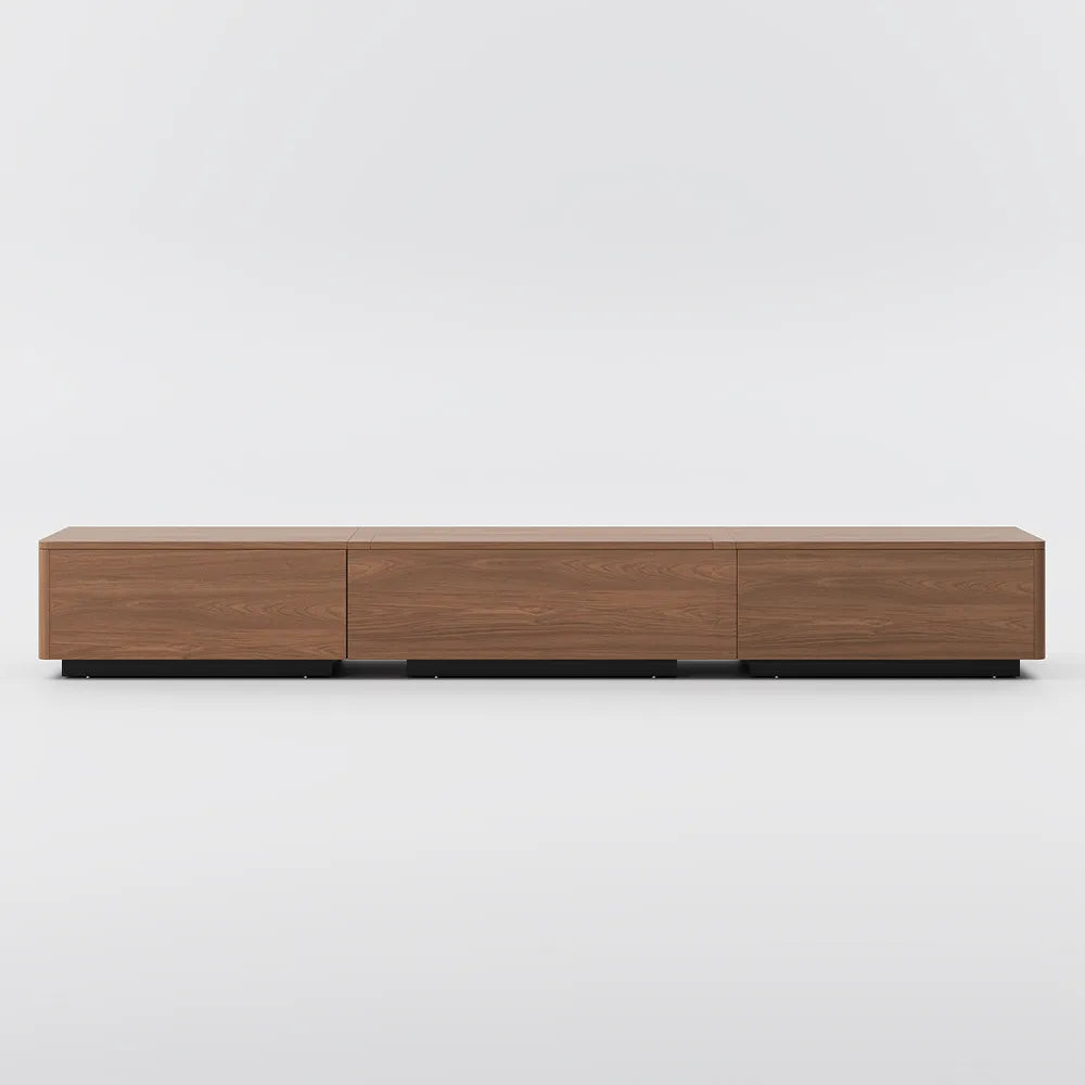 Meuble TV électrique moderne avec boîtier de projection à focale ultra-courte 