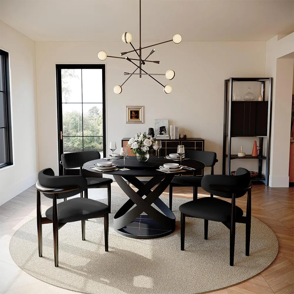 Lawson - Mid-Century Modern Wood Dining Chairs Set of 2