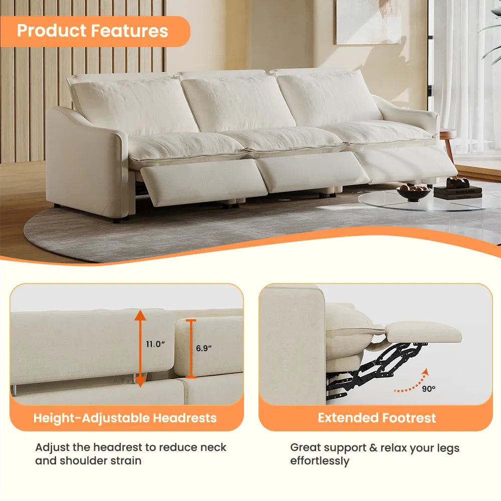 Ergopals-Power Reclining Sofa
