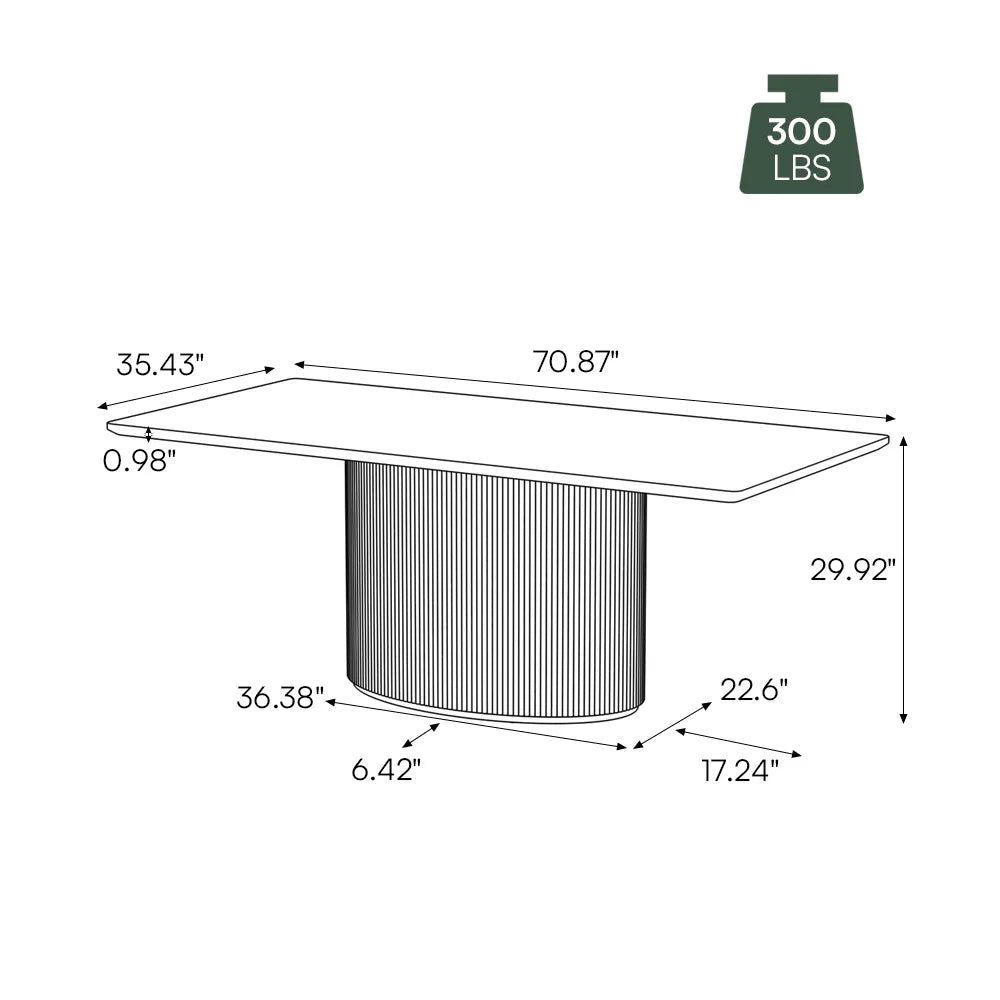 Silva-Rectangular Dining Table