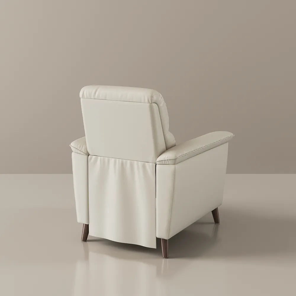Fauteuil inclinable ergonomique de 33,07 pouces avec dossier en similicuir 