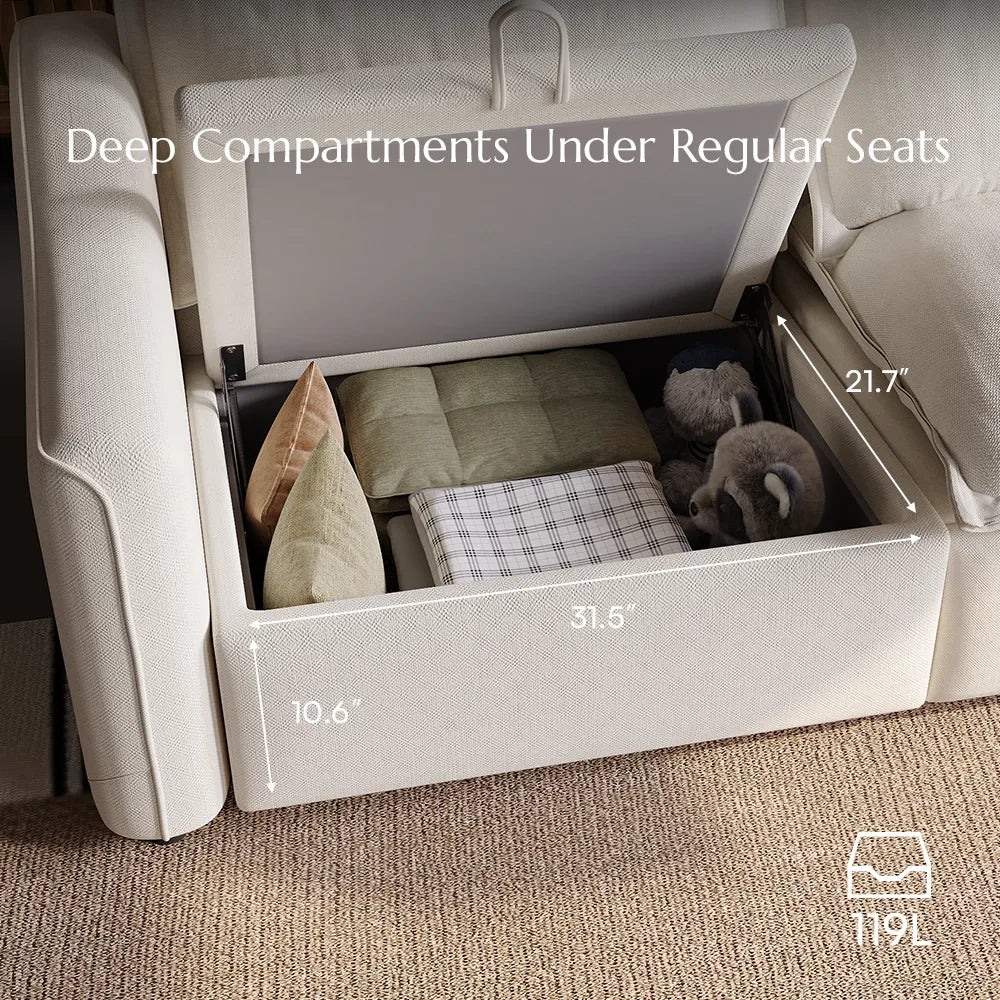 Ergopals-Power Reclining Sofa