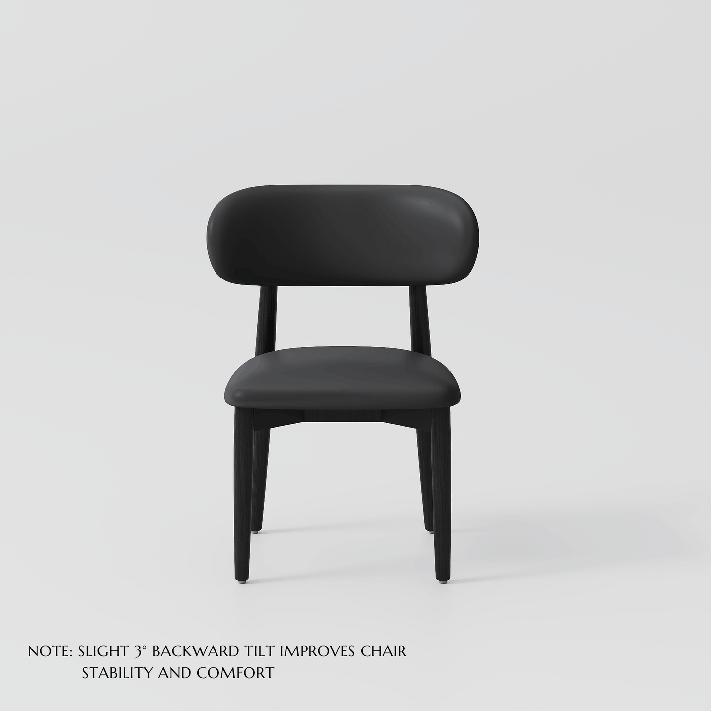 Lawson - Mid-Century Modern Wood Dining Chairs Set of 2