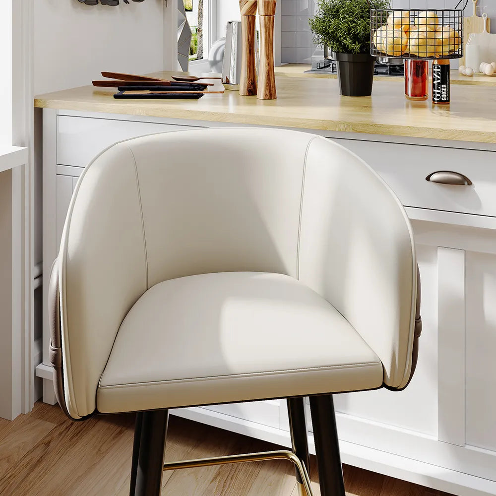 30'' Modern Upholstered Bar Stools Set of 2