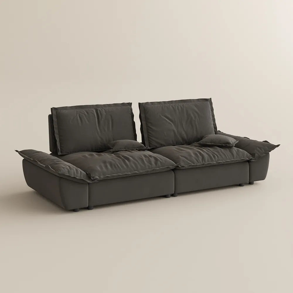 104.33" Sailboat Deep Sofa with Adjustable Backrest