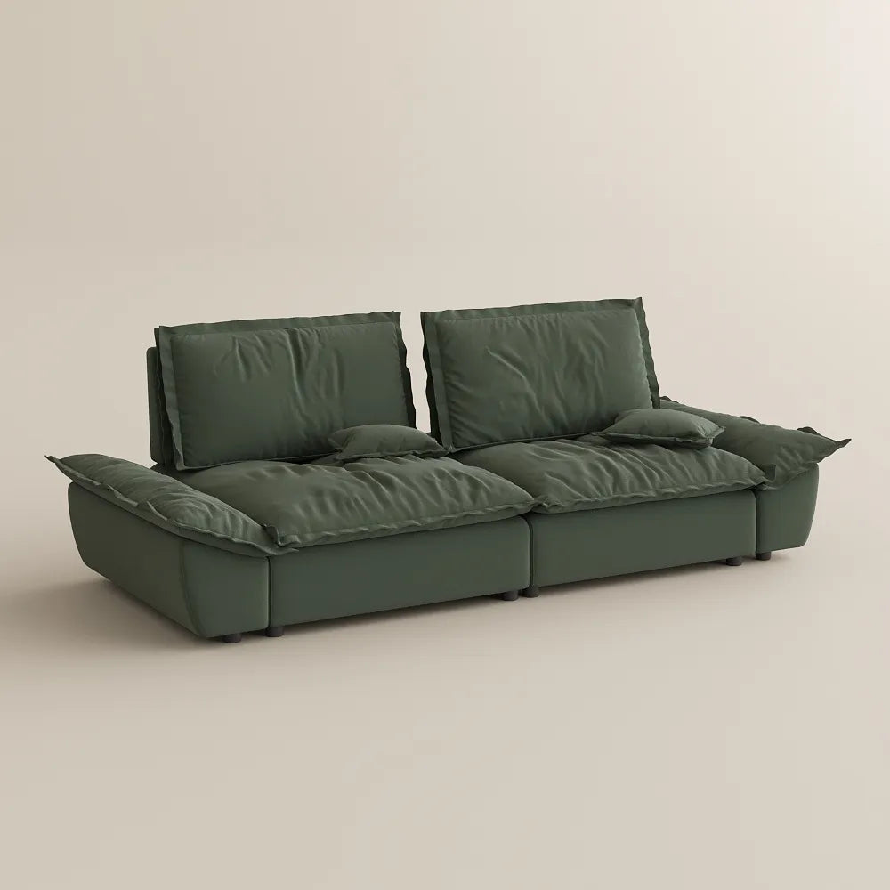 104.33" Sailboat Deep Sofa with Adjustable Backrest