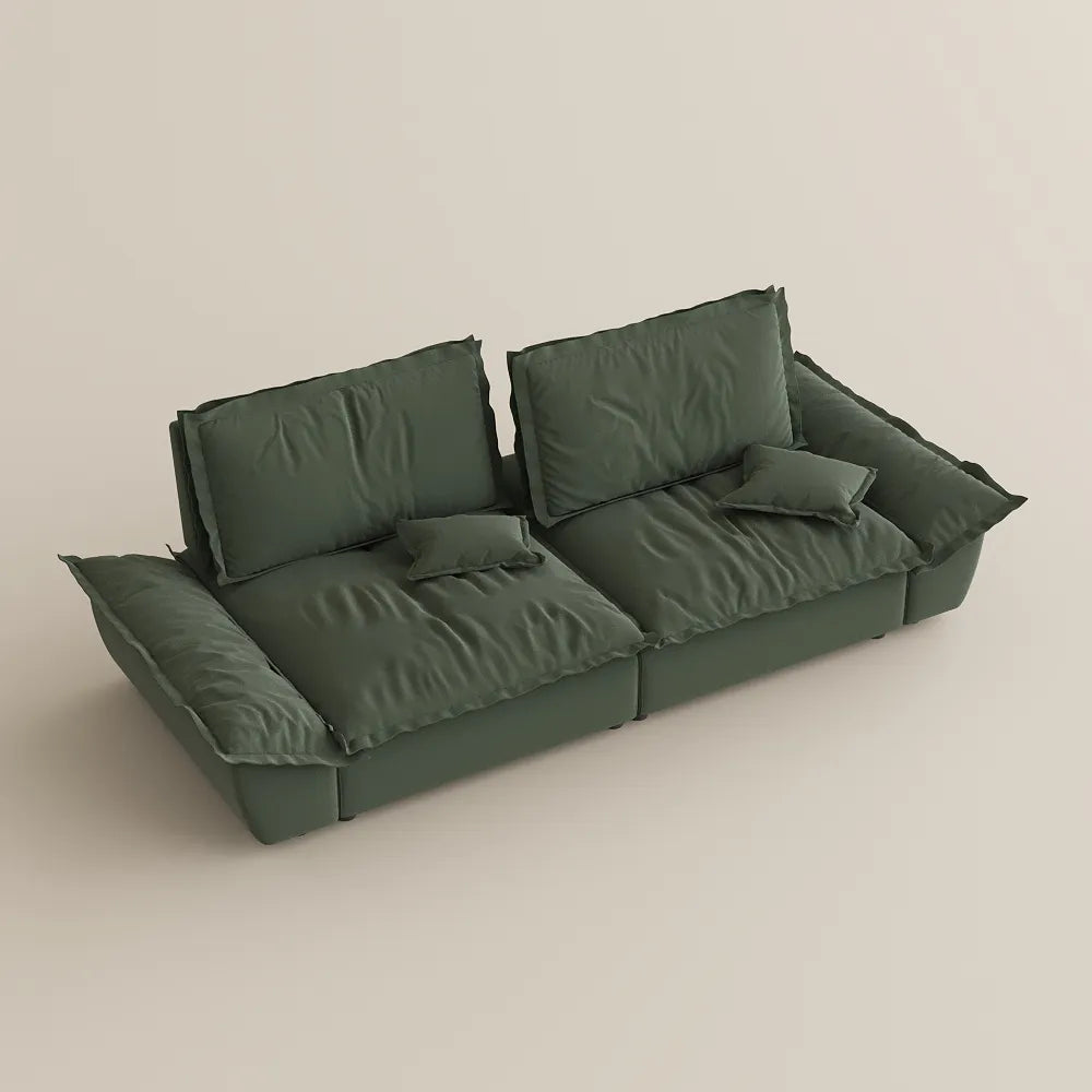 104.33" Sailboat Deep Sofa with Adjustable Backrest