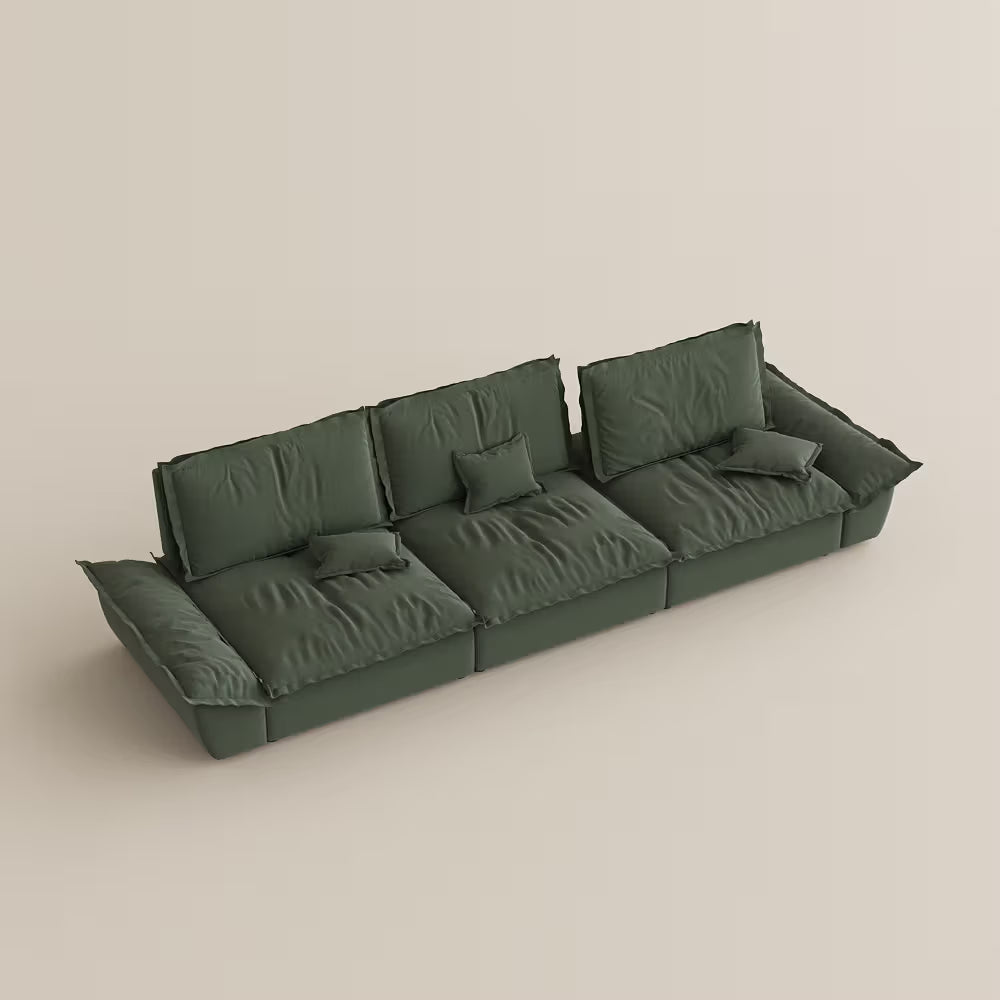 Hudson Modern Deep Sofa with Adjustable Backrest