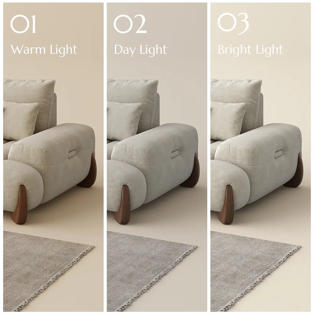 Arlo - 2-3 Seater Mid Century Deep Sofa with Adjustable Cushions