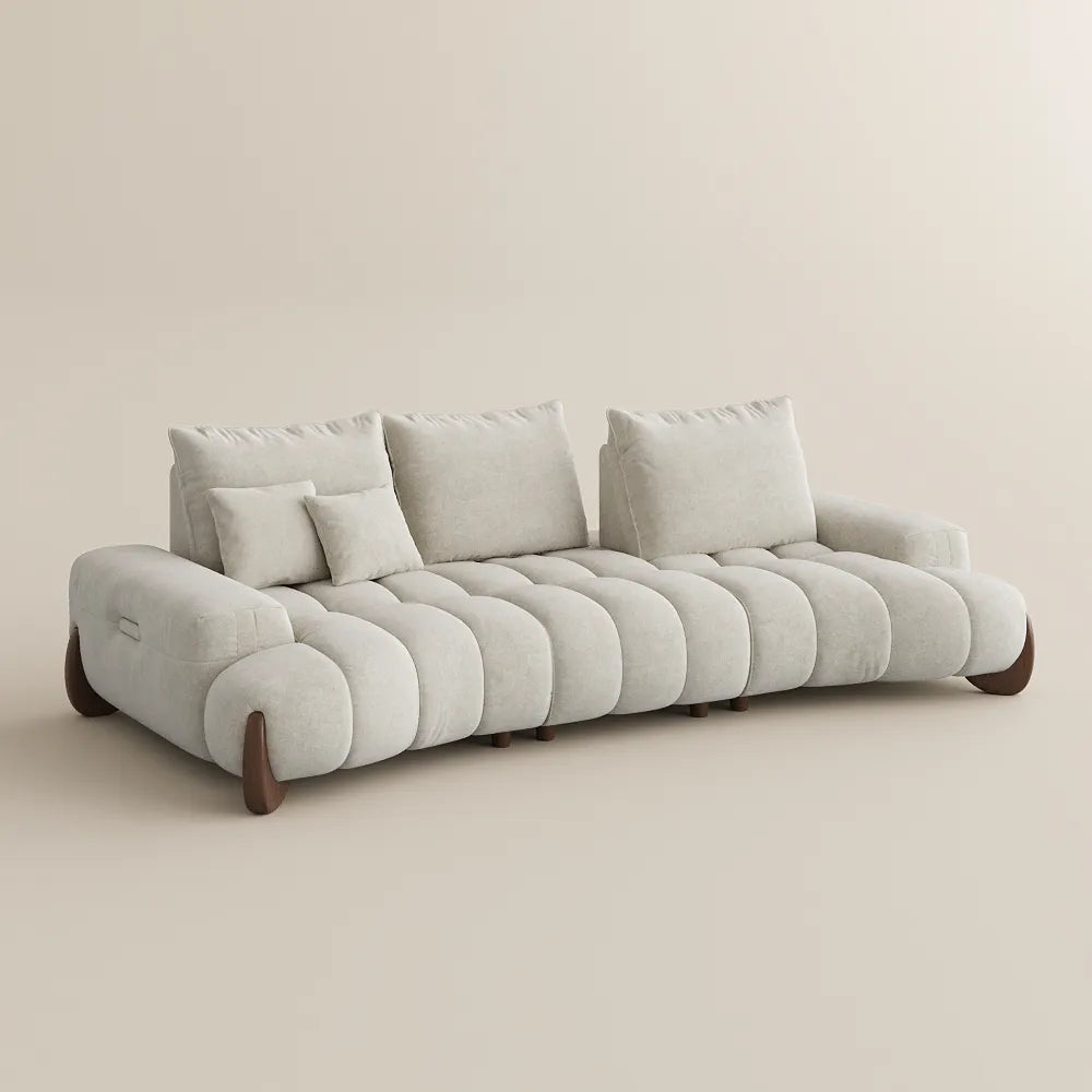 Arlo - 2-3 Seater Mid Century Deep Sofa with Adjustable Cushions