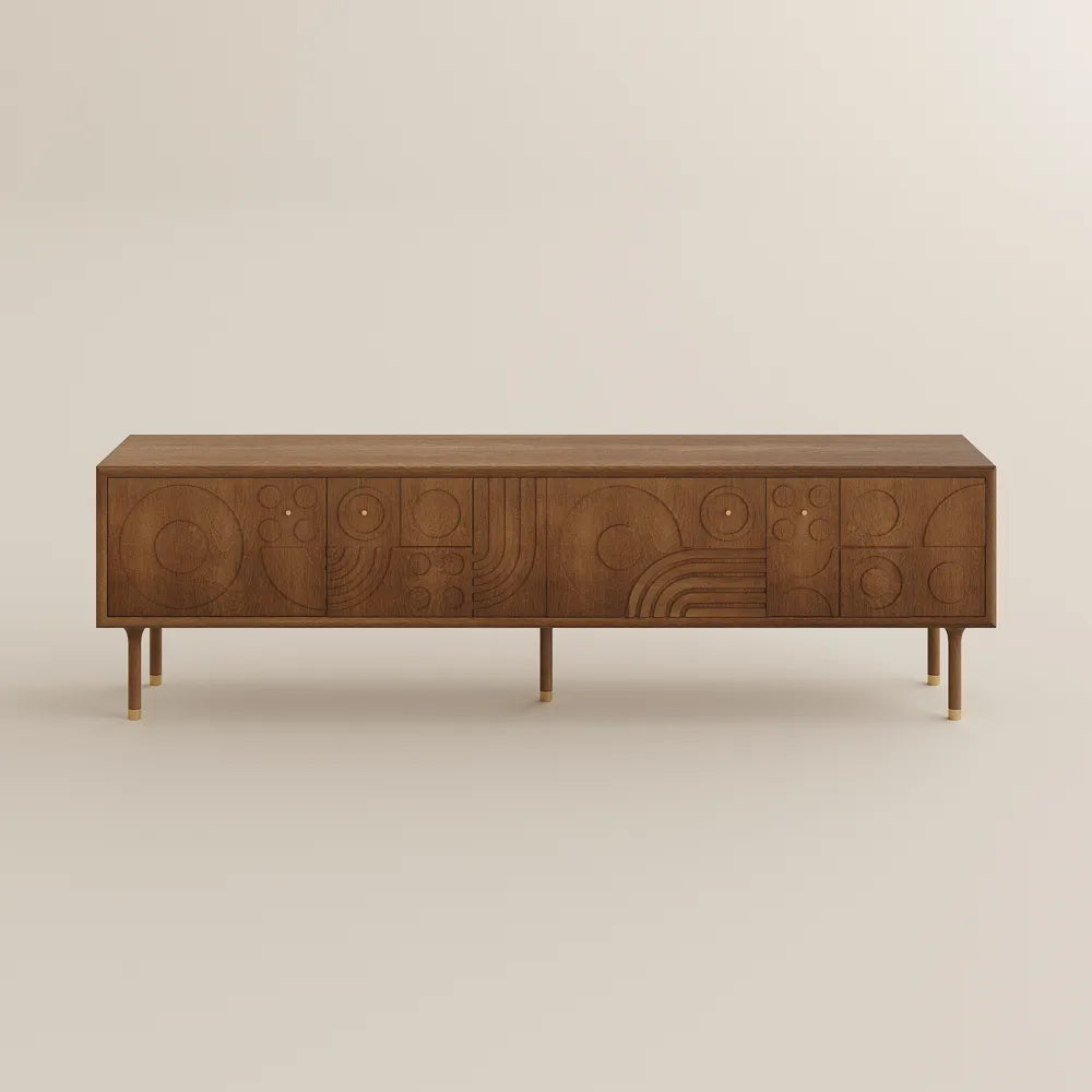 78.74"Mid-Century Modern TV Stand