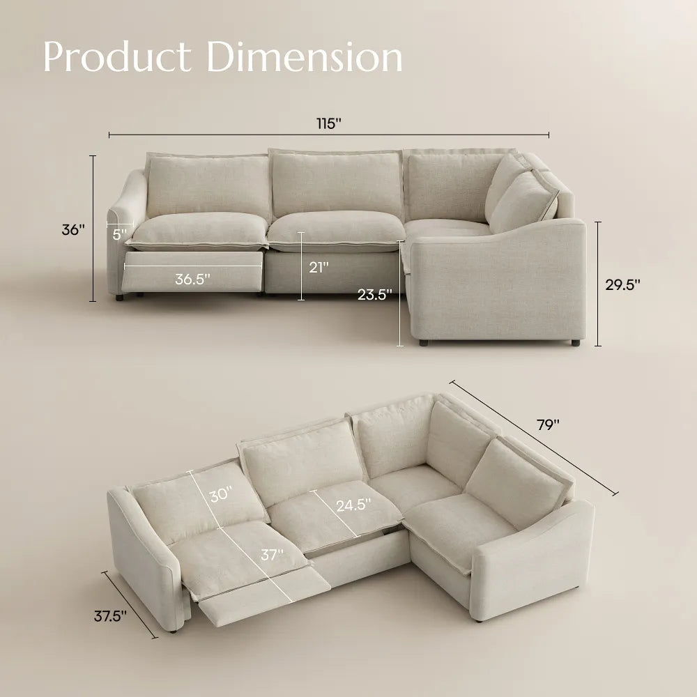 Ergopals-Power Reclining Sofa