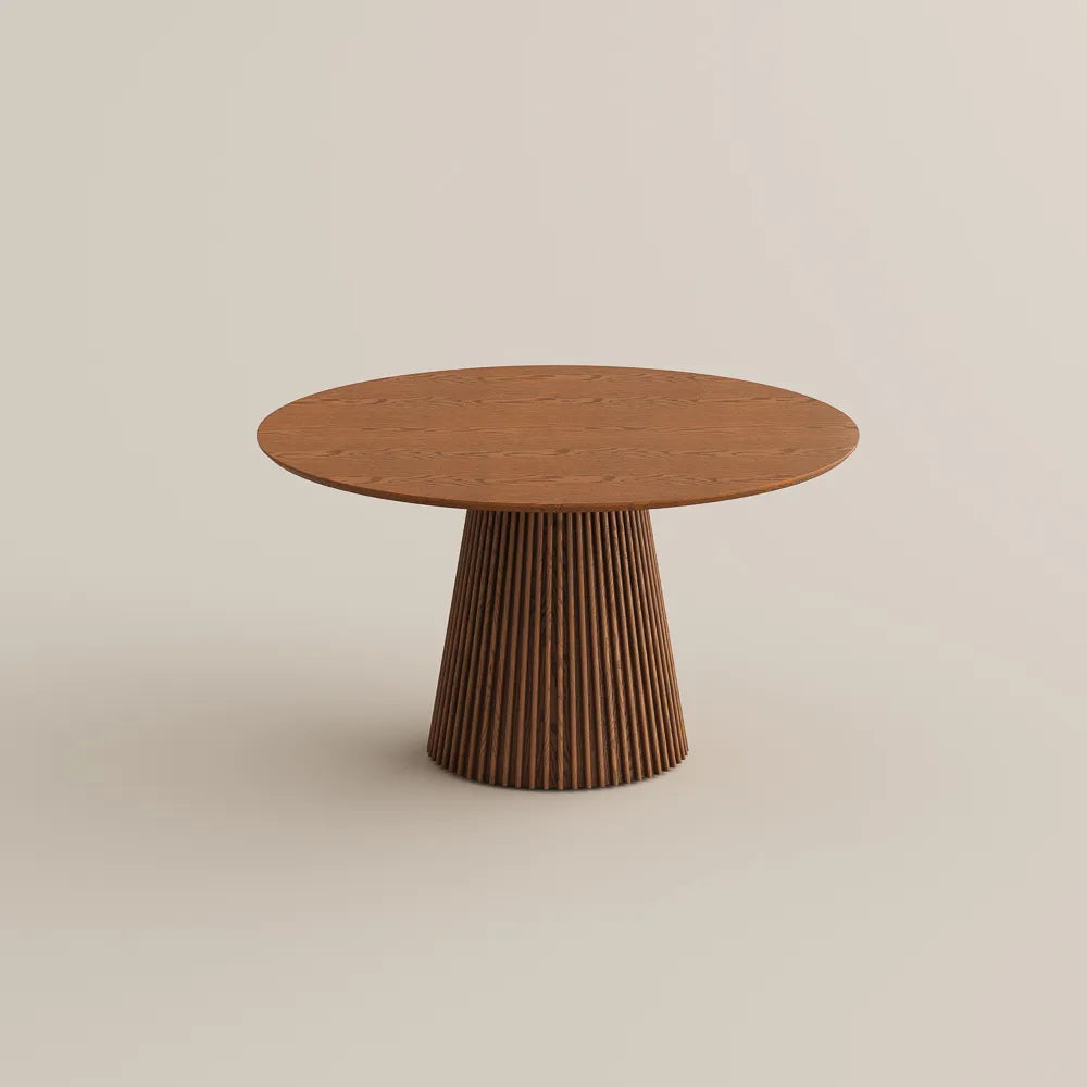 Silva-Round Wood Dining Table