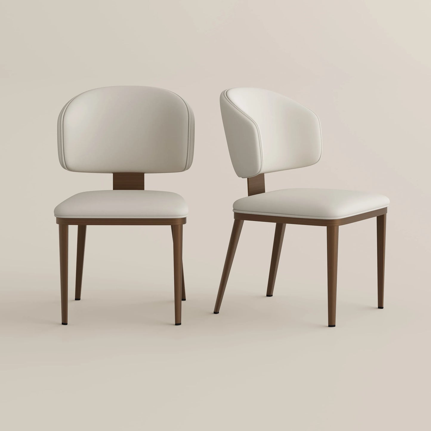 Aurelia-Modern Upholstered Dining Chairs Set of 2