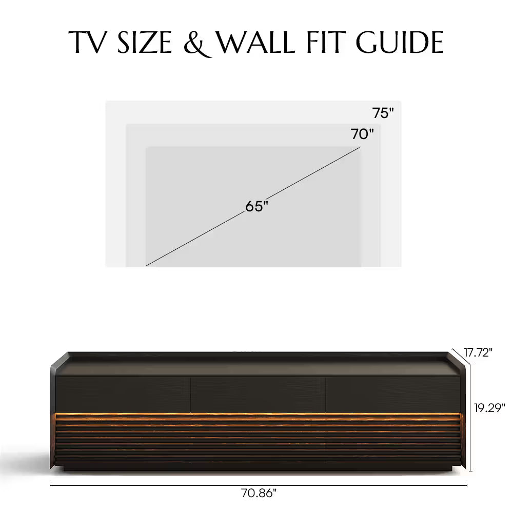 Ansel-70.87" Mid-Century TV Stand