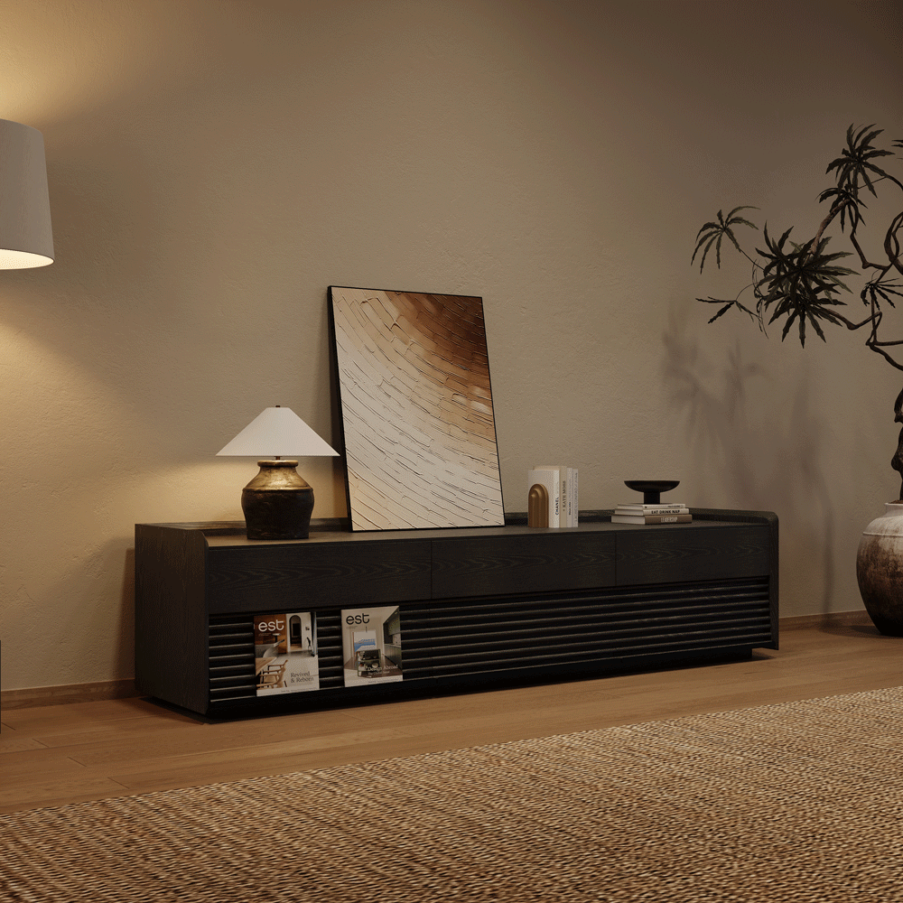 Ansel-70.87" Mid-Century TV Stand