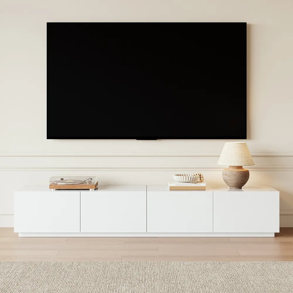 Modern Large Matte TV Stand