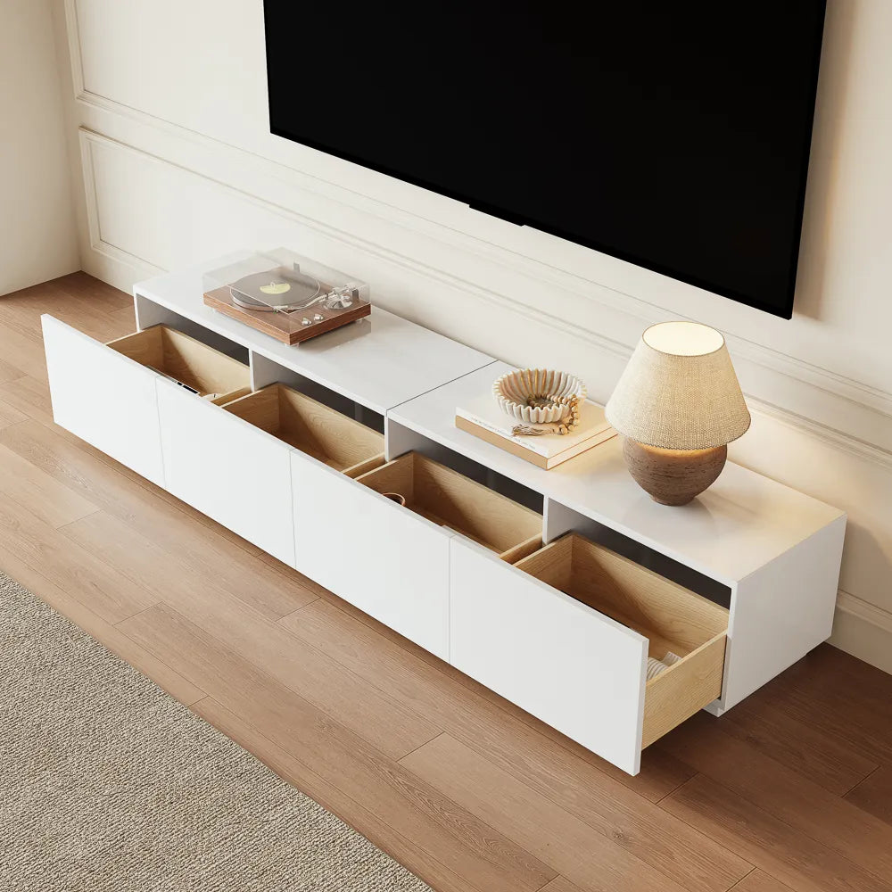 Modern Large Matte TV Stand