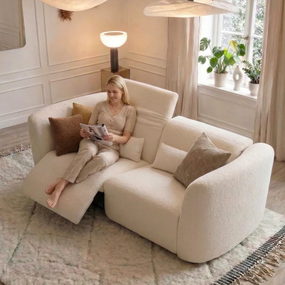 Nestra-Dual Power Reclining Sofa