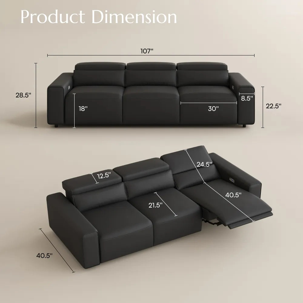 Benjamin-Power Reclining Sofa