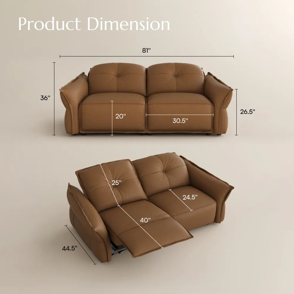 Marlowe-Dual Power Reclining Sofa