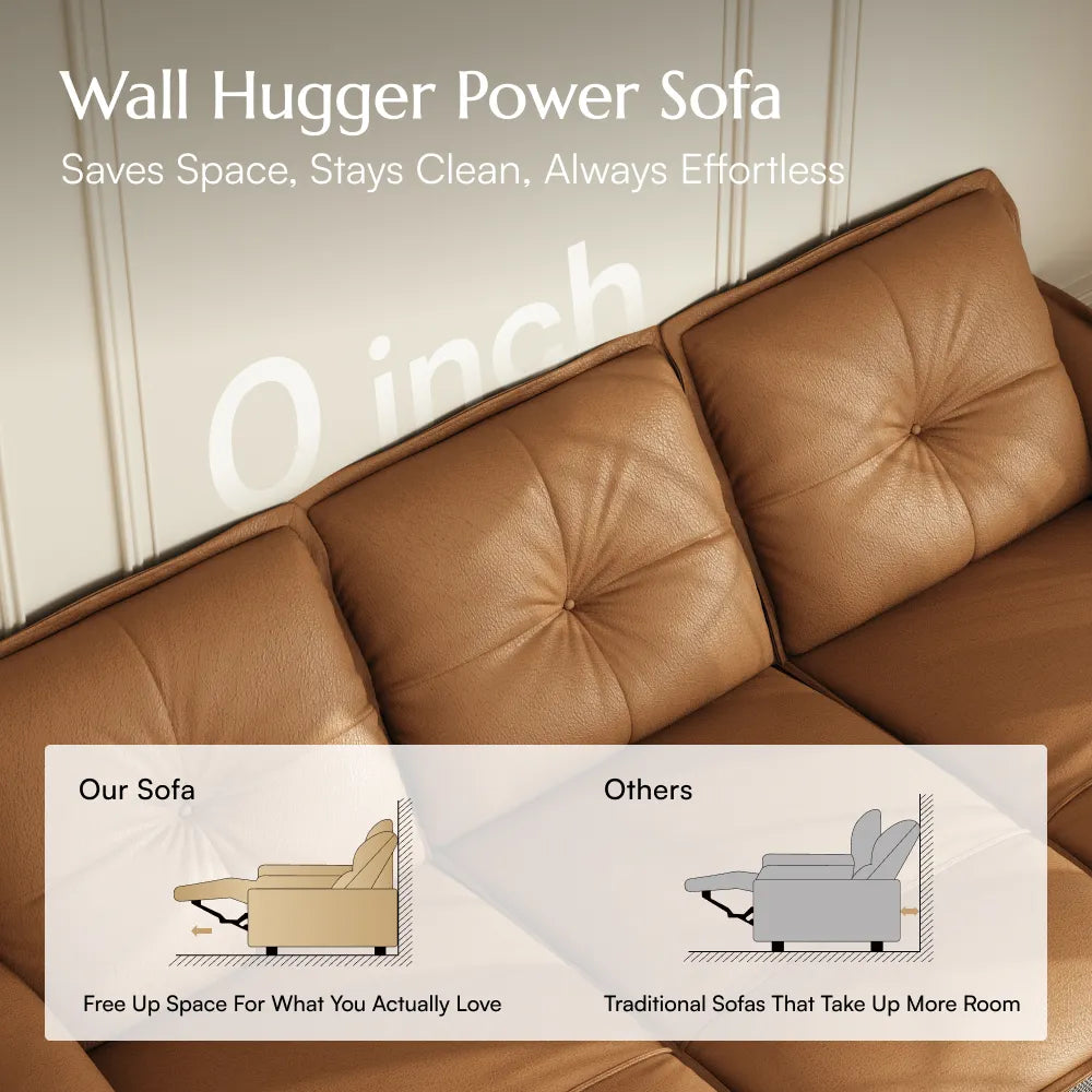 Marlowe-Dual Power Reclining Sofa
