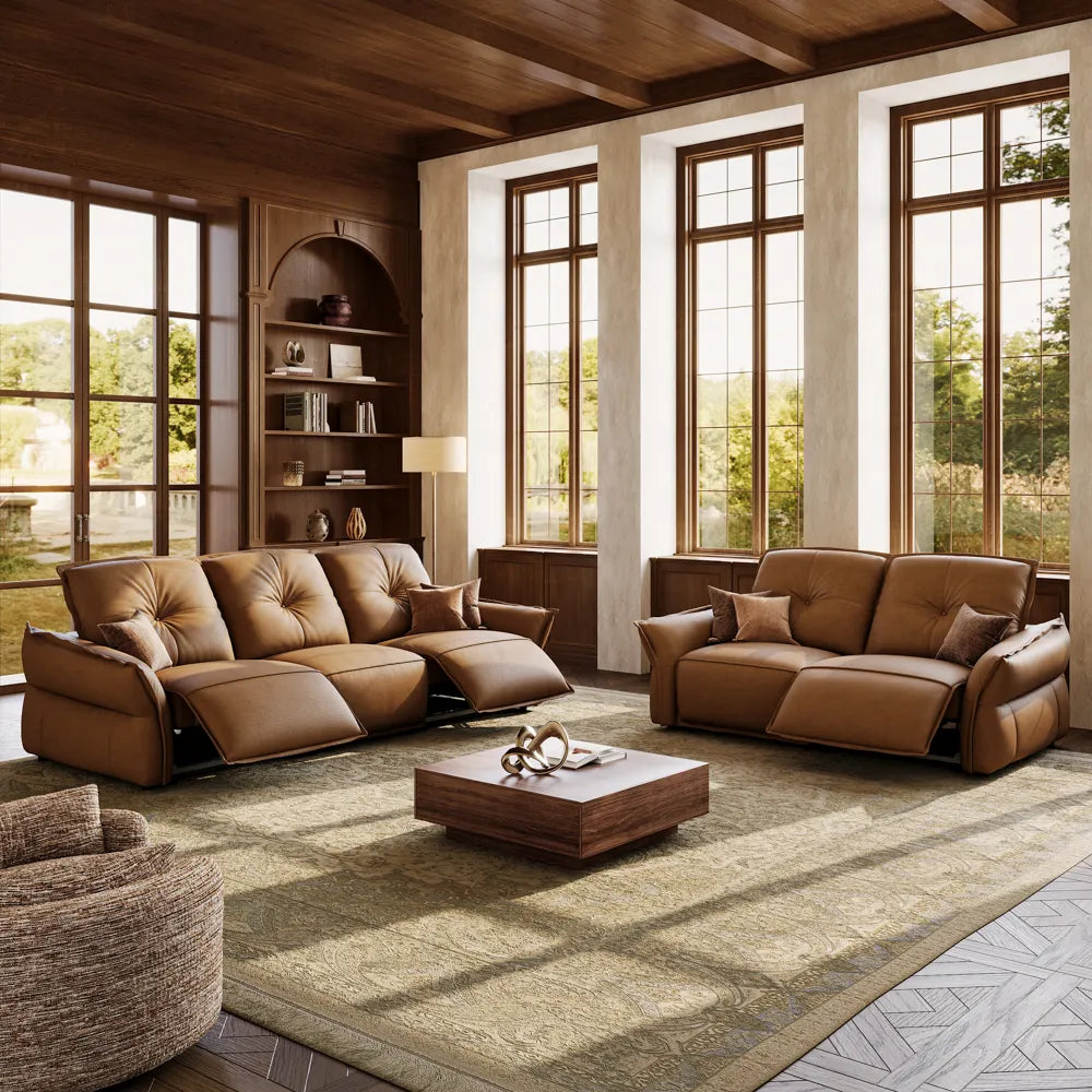 Marlowe-Dual Power Reclining Sofa