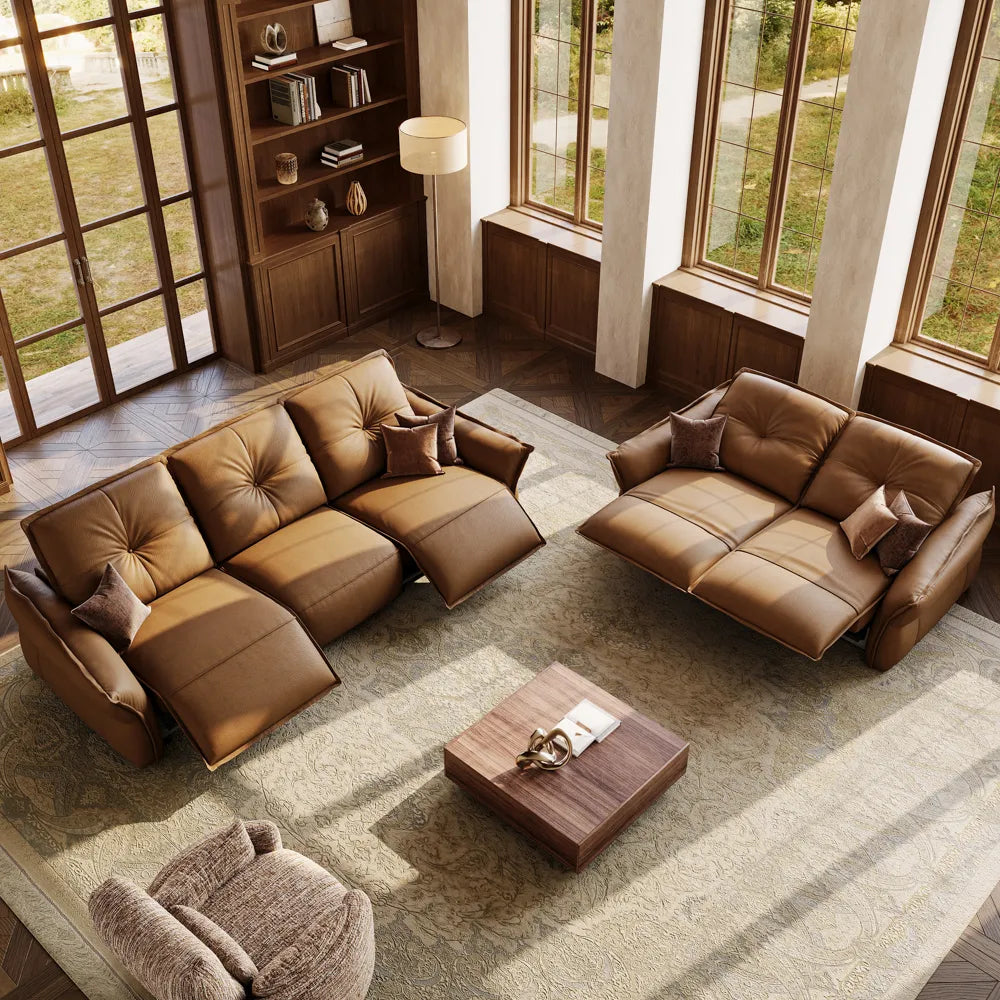 Marlowe-Dual Power Reclining Sofa